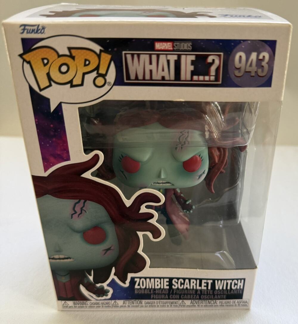 Funko Pop! Marvel: What If? Zombie Scarlet Witch Vinyl Figure #943 Brand New